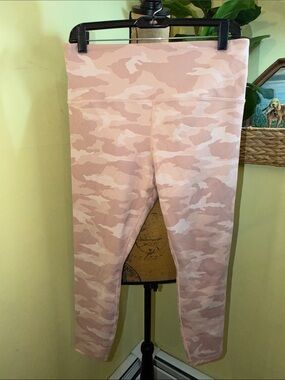 Athleta Blush Camo High-Waist Leggings
